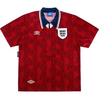Thailandia Maglia Inghilterra Away Retro 1994 Rosso Thailandia Maglia Inghilterra Away Retro 1994 Rosso