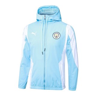 Rompevientos Manchester City 2024 2025 Blu Rompevientos Manchester City 2024 2025 Blu