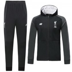 Felpa Liverpool 2019 2020 Nero Bianco Grigio