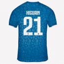 Maglia Juventus NO.21 Higuain Terza 2019 2020 Blu
