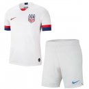 Maglia Stati Uniti Home Bambino 2019 Bianco