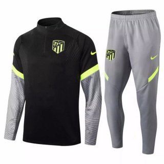 Giacca Atletico Madrid 2020 2021 Nero Grigio Giacca Atletico Madrid 2020 2021 Nero Grigio