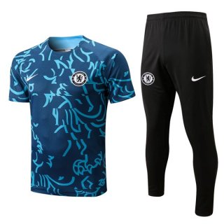 Maglia Chelsea Set Completo 2022 2023 Blu Maglia Chelsea Set Completo 2022 2023 Blu