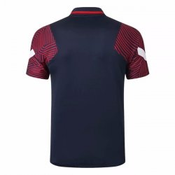 Polo Paris Saint Germain 2020 2021 Blu Navy Rosso