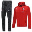 Felpa AC Milan 2019 2020 Grigio Rosso