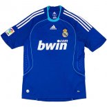 Thailandia Maglia Real Madrid Replica Away Retro 2008 2009 Blu