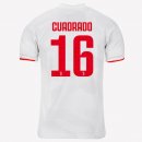 Maglia Juventus NO.16 Cuadredo Away 2019 2020 Grigio Bianco
