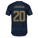 Maglia Real Madrid NO.20 Asensio Away 2019 2020 Blu