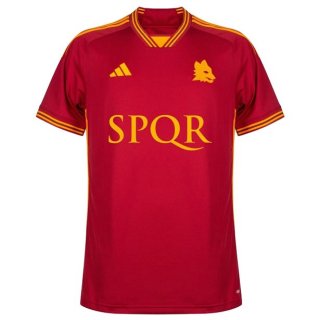 Thailandia Maglia AS Roma Home 2023 2024(Sponsor) Thailandia Maglia AS Roma Home 2023 2024(Sponsor)