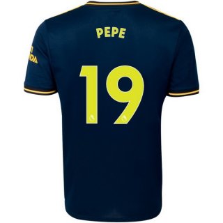Maglia Arsenal NO.19 Pepe Terza 2019 2020 Blu Maglia Arsenal NO.19 Pepe Terza 2019 2020 Blu