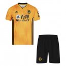 Maglia Wolves Home Bambino 2019 2020 Giallo
