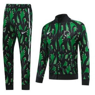Felpa Nigeria 2020 Nero Verde Felpa Nigeria 2020 Nero Verde