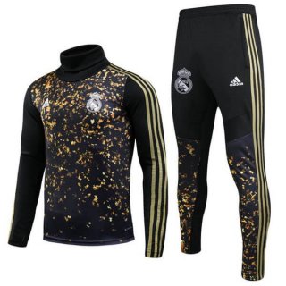 Felpa Real Madrid 2019 2020 Oro Nero Felpa Real Madrid 2019 2020 Oro Nero