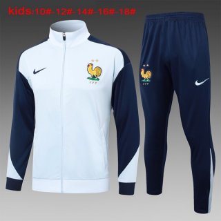 Bambino Giacca Francia 2024 2025 Blu 5 Bambino Giacca Francia 2024 2025 Blu 5