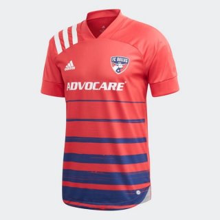 Thailandia Maglia FC Dallas Home 2020 2021 Rosso Thailandia Maglia FC Dallas Home 2020 2021 Rosso