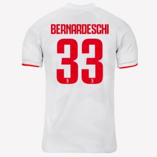 Maglia Juventus NO.33 Bernaroeschi Away 2019 2020 Grigio Bianco Maglia Juventus NO.33 Bernaroeschi Away 2019 2020 Grigio Bianco