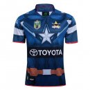 Thailandia Maglia Cowboys Capitan America Blu