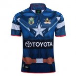 Thailandia Maglia Cowboys Capitan America Blu