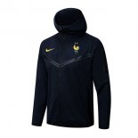 Felpa Cappuccio Top Francia 2024 2025 Blu