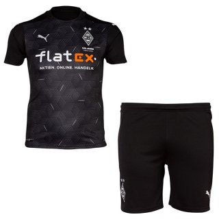 Maglia Borussia Mönchengladbach Away Bambino 2020 2021 Nero Maglia Borussia Mönchengladbach Away Bambino 2020 2021 Nero