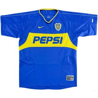 Thailandia Maglia Boca Juniors Home Retro 2003 2004 Blu Thailandia Maglia Boca Juniors Home Retro 2003 2004 Blu