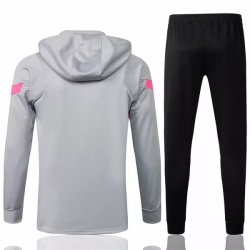 Felpa Cappuccio Paris Saint Germain 2021 2022 Grigio Nero