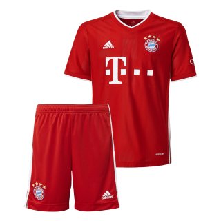 Maglia Bayern Munich Home Bambino 2020 2021 Rosso Maglia Bayern Munich Home Bambino 2020 2021 Rosso