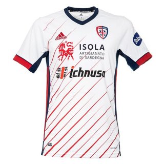Thailandia Maglia Cagliari Away 2020 2021 Bianco Thailandia Maglia Cagliari Away 2020 2021 Bianco