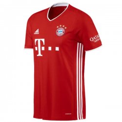 Maglia Bayern Munich Home 2020 2021 Rosso