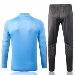 Felpa Real Madrid 2020 2021 Blu Luce Grigio
