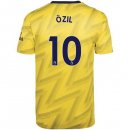 Maglia Arsenal NO.10 Ozil Away 2019 2020 Giallo