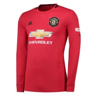 Maglia Manchester United Home ML 2019 2020 Rosso Maglia Manchester United Home ML 2019 2020 Rosso