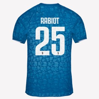 Maglia Juventus NO.25 Rabiot Terza 2019 2020 Blu Maglia Juventus NO.25 Rabiot Terza 2019 2020 Blu