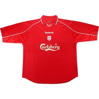 Thailandia Maglia Liverpool Home Retro 2000 2002 Rosso Thailandia Maglia Liverpool Home Retro 2000 2002 Rosso