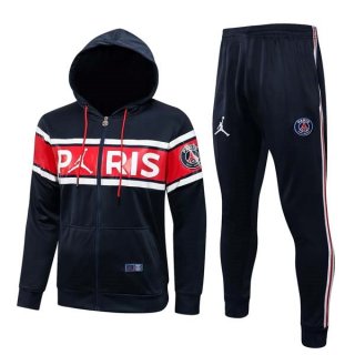 Felpa Cappuccio Paris Saint Germain 2022 Nero Rosso Felpa Cappuccio Paris Saint Germain 2022 Nero Rosso