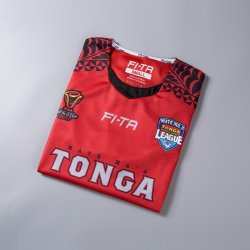 Thailandia Maglia Tonga RLWC Home 2017 2018 Rosso