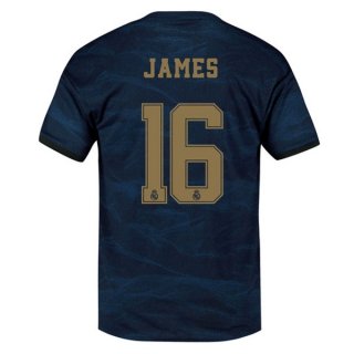 Maglia Real Madrid NO.16 James Away 2019 2020 Blu Maglia Real Madrid NO.16 James Away 2019 2020 Blu