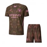 Maglia Manchester City Portero Bambino 2024 2025