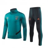 Felpa Ajax 2019 2020 Verde Nero Arancione