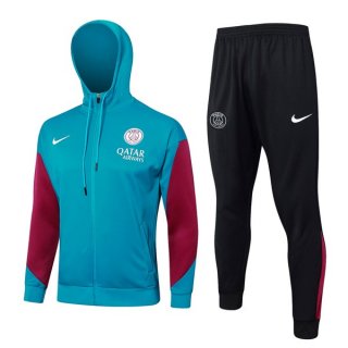 Felpa Cappuccio PSG 2024 2025 Blu Rosso 3 Felpa Cappuccio PSG 2024 2025 Blu Rosso 3
