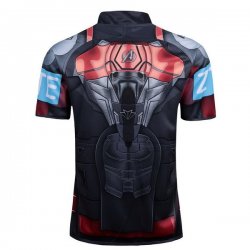 Thailandia Maglia Manly Sea Eagles Falcon 2017 2018 Nero