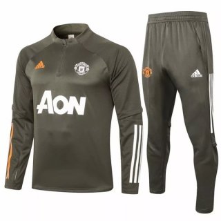 Giacca Manchester United 2020 2021 Verde Navy Giacca Manchester United 2020 2021 Verde Navy