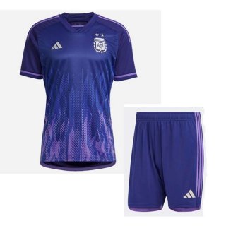 Maglia Argentina Away Bambino 2022 2023 Maglia Argentina Away Bambino 2022 2023
