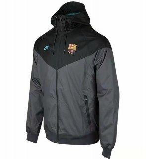 Giacca a vento Barcellona 2019 2020 Grigio Nero Giacca a vento Barcellona 2019 2020 Grigio Nero