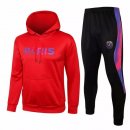 Felpa Cappuccio Paris Saint Germain 2021 2022 Rosso Nero Porpora