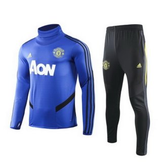 Felpa Manchester United 2019 2020 Blu Nero Giallo Felpa Manchester United 2019 2020 Blu Nero Giallo