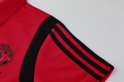 Polo Set Completo Manchester United 2019 2020 Borgogna Nero