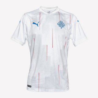 Thailandia Maglia Islanda Away 2020 Bianco Thailandia Maglia Islanda Away 2020 Bianco