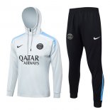 Felpa Cappuccio PSG 2024 2025 Grigio 5