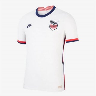 Thailandia Maglia Stati Uniti Home 2020 Bianco Thailandia Maglia Stati Uniti Home 2020 Bianco